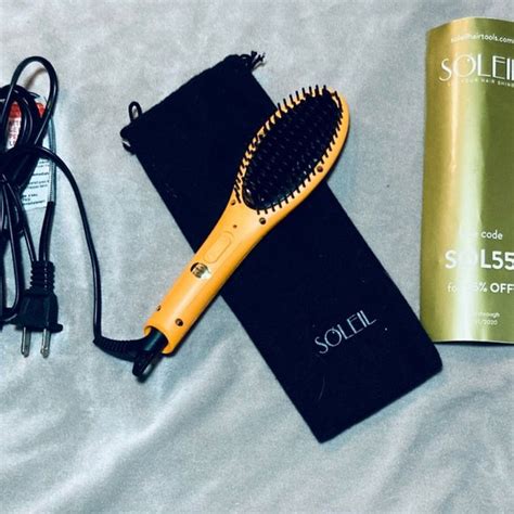 soleil hot|B&A + Mini Review of Soleil Hair Tools Mini Heat Brush